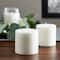 12 Packs: 3 ct. (36 total) Basic Elements&#x2122; White Pillar Candles by Ashland&#xAE;